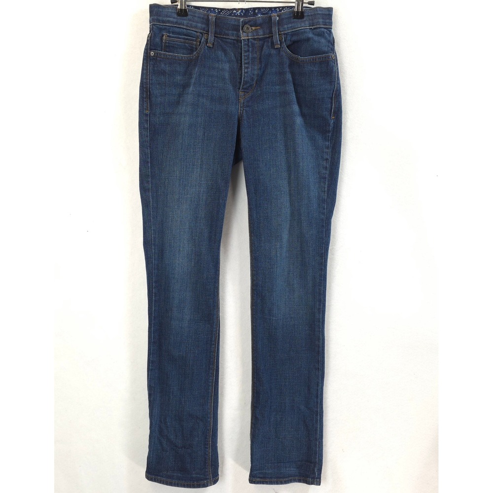 Levis 525 Straight Leg Perfect Waist Blue Jeans Women 6 Classic Americana